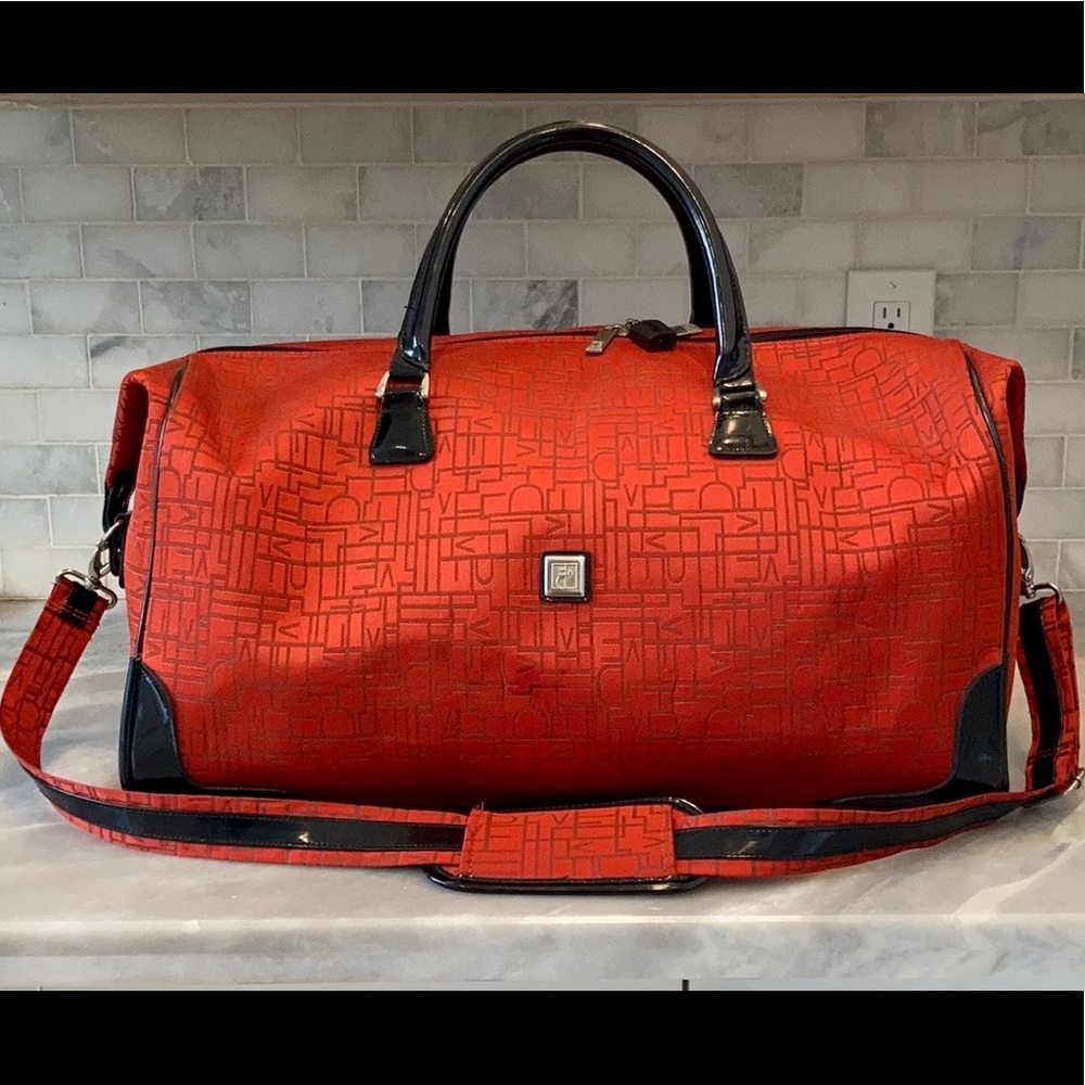 Diane von Ferstenburg Logo print Travel Bag